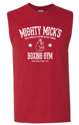 Mighty Mick's Gym SLEEVELESS T-shirt - Rocky Balboa 80's Movie