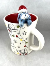 Disney 3D Eeyore Winnie The Pooh Christmas Coffee Tea Mug Cup Zrike Brands
