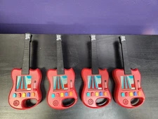 2007 Guitar Hero Activision & Basic Fun Electronic Keychain Game 4x