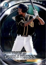 2020 Bowman Draft Chrome #GOG-CA CJ Abrams Glimpses of Greatness Padres