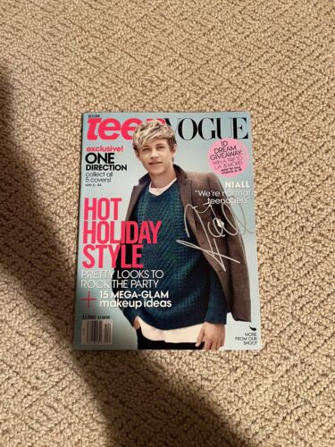 TEEN VOGUE Magazine December/January 2013 Niall Horan One Direction - Picture 1 of 2