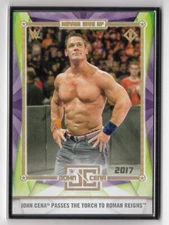 John Cena 2020 Topps Transcendent WWE Superstar Tribute Card #49 Only 50 Made