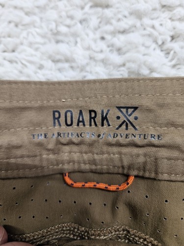 Roark Explorer Adventure Hose Herren 36x30 dunkelkhaki Doppelknie Stretch Wandern - Bild 7 von 8