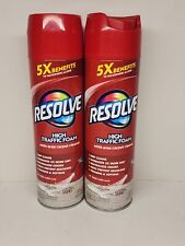 Resolve Pet Specialist Heavy Traffic Foam Carpet Cleaner 2 packs of 22oz 1.23 per fl oz