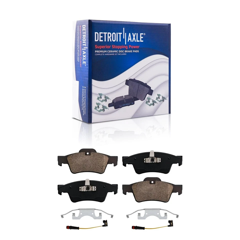 Front Rear Ceramic Brake Pads Kit for Mercedes-Benz GL320 GL350 GL450 ML320 R320 - Image 4 of 4
