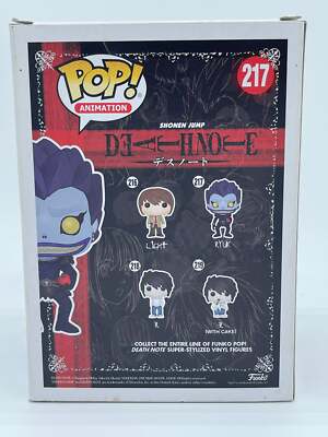 FUNKO POP! ANIMATION DEATH NOTE: RYUK #217 (AUTOGRAPHED/SIGNED BY