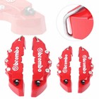 <!--F#f_0-->4 Pcs Red 3D Style Brake Caliper Covers Universal Car Disc Front & Rear Kits<!--F/-->
