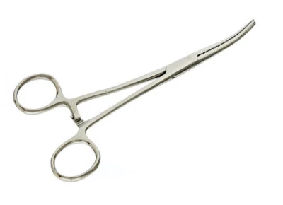 GADGETS COLLECTION 6" Curved Hemostat Forceps Locking Clamps Stainless Steel Surgical Instrument