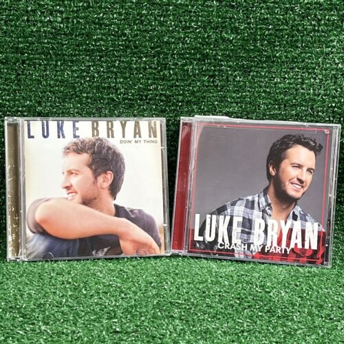 Lot of 2 Luke Bryan CD's: Crash My Party & Doin' My Thing - Afbeelding 1 van 12