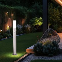 Bewegungsmelder AußEnleuchte Gartenlampe Led Terrassenleuchte Erdspieß Stehlampe