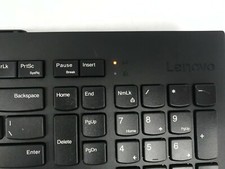 Lot of 2 Lenovo Black Wireless Keyboard- 00XH796 No Mouse