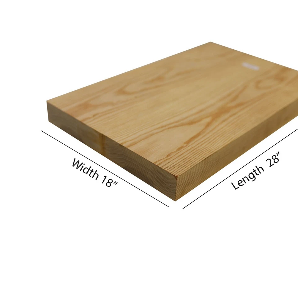 White Ash Guitar 28x 18x 2 Body Blank 2 Pcs Glued Luthierwood- Free US Shipping - Image 4 of 4