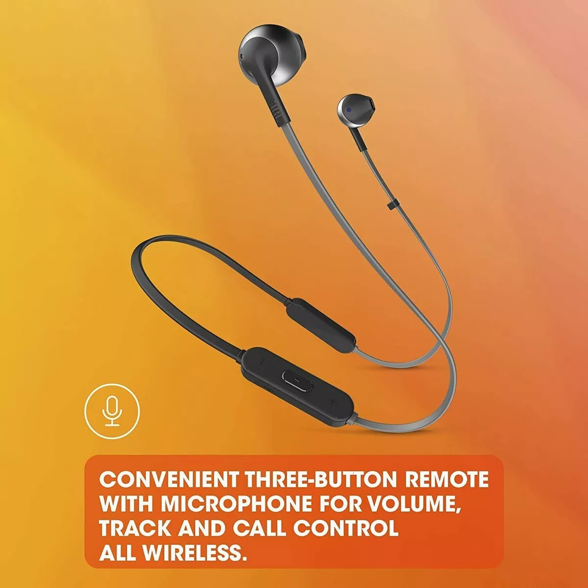 JBL Earphones Neckband Tune 205bt Wireless Harman Sound Quality