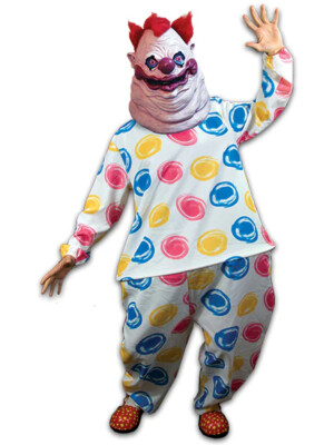Mens Killer Klowns From Outer Space Fatso Costume One Size