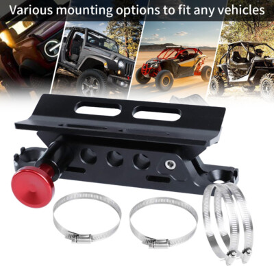 Quick Release Roll Bar Fire Extinguisher Mount Holder For Jeep Wrangler Polaris