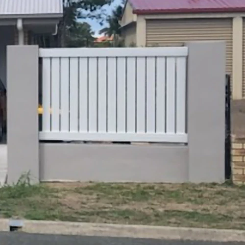 Fences & Gates PER SQM - We cut to SIZE & DIY 80x50 rails - White Hamptons - Picture 2 of 9