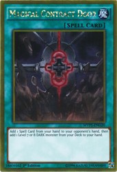 Magical Contract Door MVP1-ENG20 Gold Rare 1st Edition