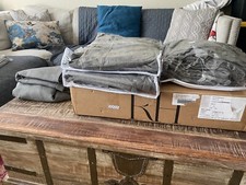 Restoration Hardware Cloud Slipcover Classic/Perennial Charcoal