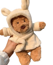 Jellycat Bathrobe Bartholomew Bear NWT-Birthday Gift Cute Toys