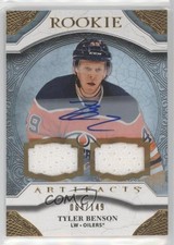 2020 Upper Deck Artifacts Rookies Material Gold /149 Tyler Benson #172 Auto ht1