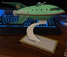 Qm Quantum Mechanics Master Series Futurama Planet Express Ship NO ORIGINAL BOX 