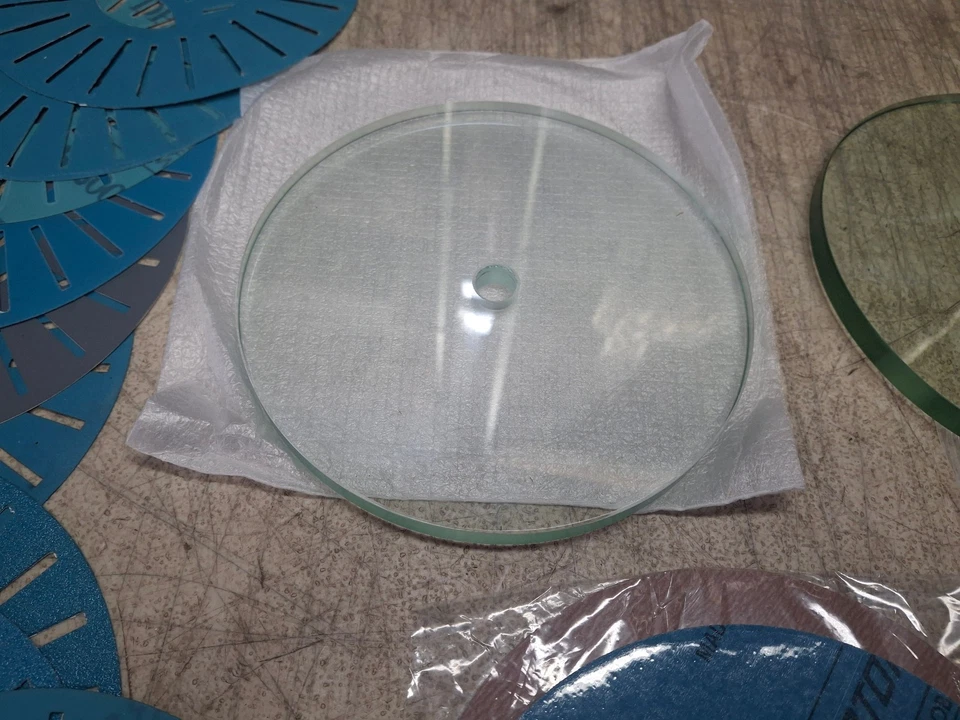 Work Sharp (2) Tempered Glass Wheel WS3000 Tool Sharpener Abrasive Kit Lot Set - Image 3 of 4