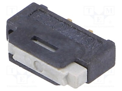 Pos: 2 0,3A/24VDC 10x2,5x6,4mm Schalter: Schiebeschalter SMT