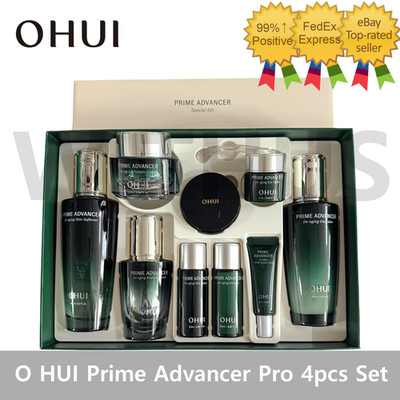 O HUI Prime Advancer Pro 4pcs Special Set De-Aging Lifting 9 Items K-Beauty_