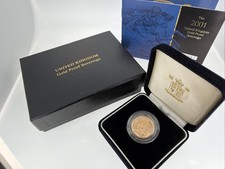 2001 Gold Proof Sovereign by the Royal Mint