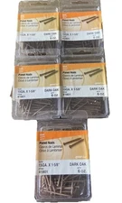 Hillman 41801 Dark Oak Steel Spiral Shank Flat Panel Nail 1-5/8 in. (lot of 5)