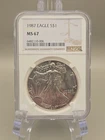 1987 $1 American Silver Eagle NGC MS67
