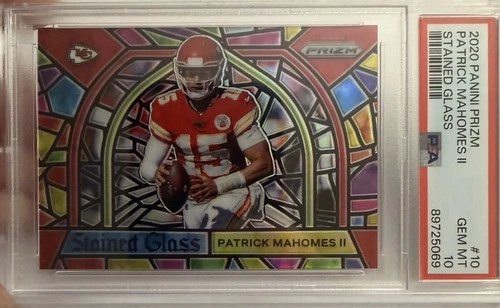 2020 Panini Prizm - Stained Glass Patrick Mahomes II #10