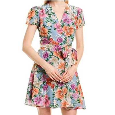 J13 YUMI KIM Women's Oahu Chamber Kennedy Wrap Dress Sz S
