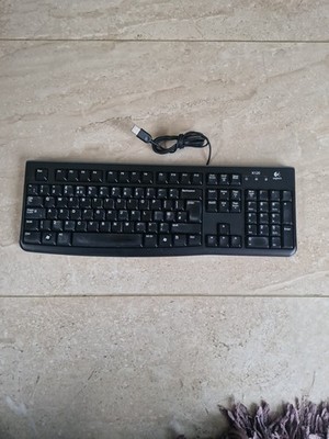 Logitech K120 Standard Tastatur USB kabelgebunden schwarz