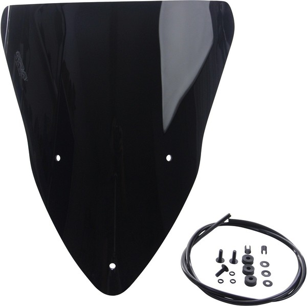 MRA Verkleidungsscheibe, Originalform, Schwarz, Mit ABE - Ducati 939, 950 Supers-image