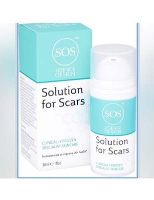 Science of Skin Solution for Scars Advanced Formula Active Scar Cream 1 fl oz