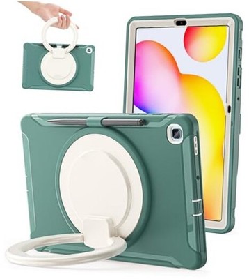  Case for Samsung Galaxy Tab S6 Lite 10.4 Inch A1-Morandi Color (Emerald Green)