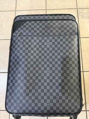Louis Vuitton Checked Pattern Rolling Suitcase *read description, Needs Repair*