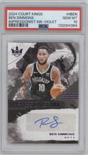 2024 Court Kings Ben Simmons Impressionist Ink - Violet 25/35 PSA 10 POP 1🔥💎