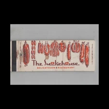 Full Length Matchbook Cover The Smokehouse Delicatessen Restaurant New York NY