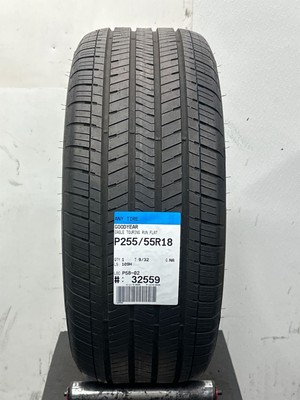 1 Used  P255/55R18 Goodyear Eagle Touring Run Flat 109 H - 9/32 