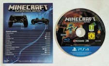 MINECRAFT PS4 UK GAME DISC VGC - PLAYSTATION 4 - FREE UK POST 