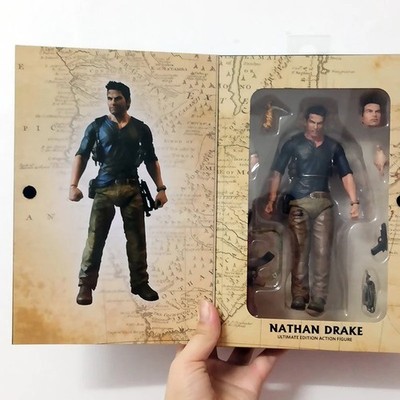 Uncharted 4 A Thief's End Nathan Drake Action Figure Ultimate Edition Model Toys
