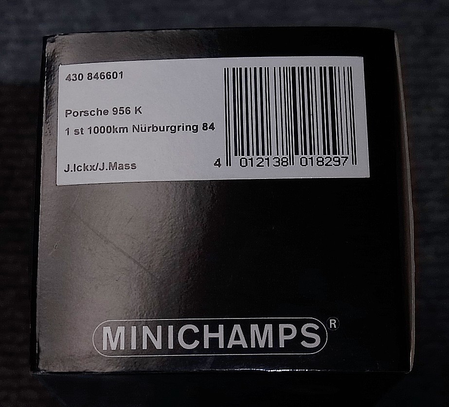 Minichamps Porsche 956K #1 Rothmans Sieger Le Mans 1982 Jacky Ickx 1:18 – Nummerierte Erstauflage inkl. Zertifikat & Originalbox – Bild 2