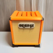 USA Seller Orange Amp Guitar Pick Holder | Vintage Guitar Holds 5x Guitar Picks