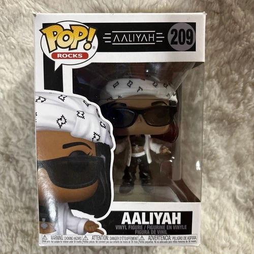 Funko POP! Rocks Aaliyah Vinyl Figure #209 R&B (light box damage)