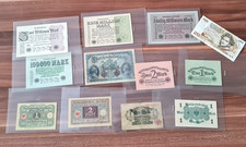Konvolut  3:     alte Geldscheine