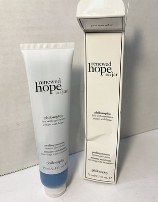 Renewed Hope Peeling Mousse In A Jar Exfoliant 2.5oz Beauty Care NEW