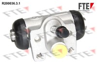FTE Radbremszylinder 9210154 Aluminium FüR Honda HR 5 CR 1 RD 16V GH1 GH3 4WD