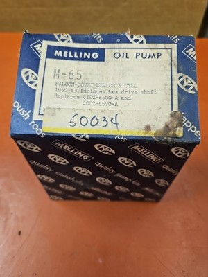 NOS Melling Oil Pump.  M65 Falcon Comet Meteor 6cyl CIDZ-6600-A CODZ-6600A 60-63